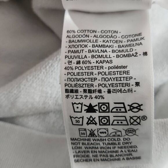 Levi's Women's Size XXL White Green Pink San Fran Logo Pullover Sweatshirt - Picture 7 of 7